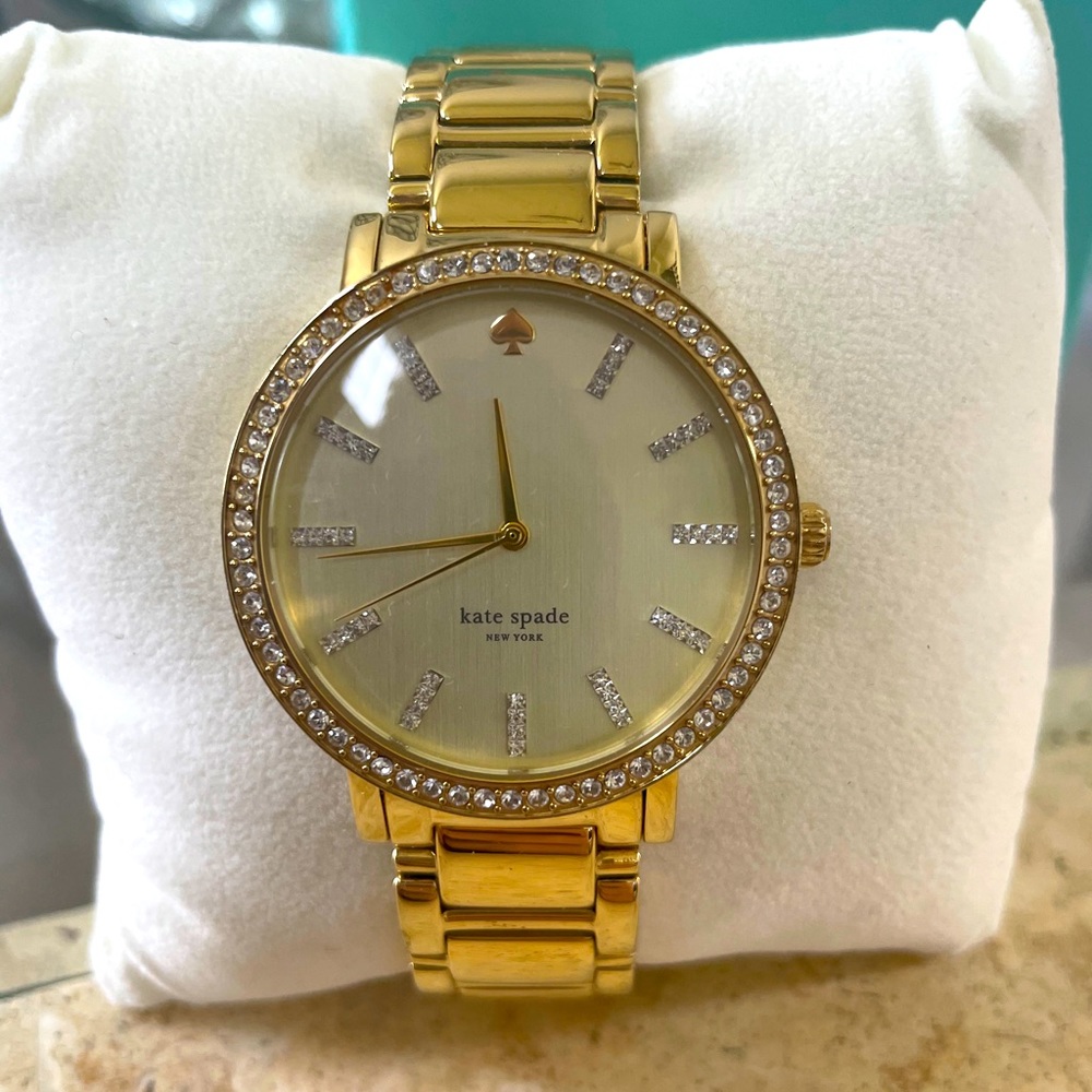 Kate Spade Gramercy Rhinestone Watch